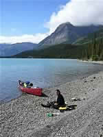 Lunch near the Narrows (143kb)