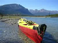 Looking upstream on Tuchodi (120kb)