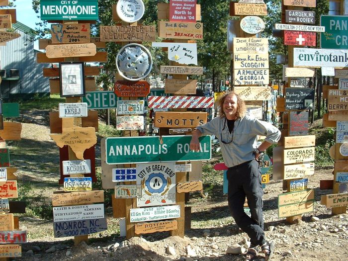 Watson Lake Sign Post Forest