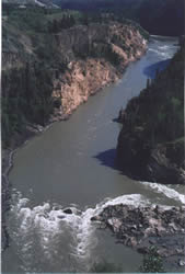 Ten Mile Rapid on the Sitkine River